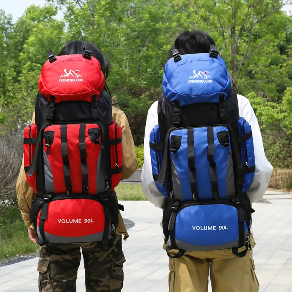 90L Waterproof Hiking Backpack – Durable Trekking & Camping Travel Bag