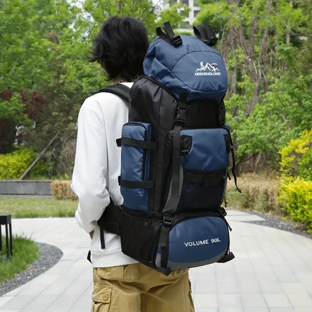 90L Waterproof Hiking Backpack – Durable Trekking & Camping Travel Bag