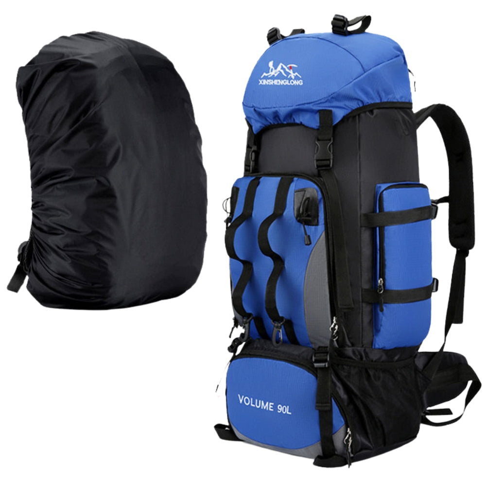 90L Waterproof Hiking Backpack – Durable Trekking & Camping Travel Bag