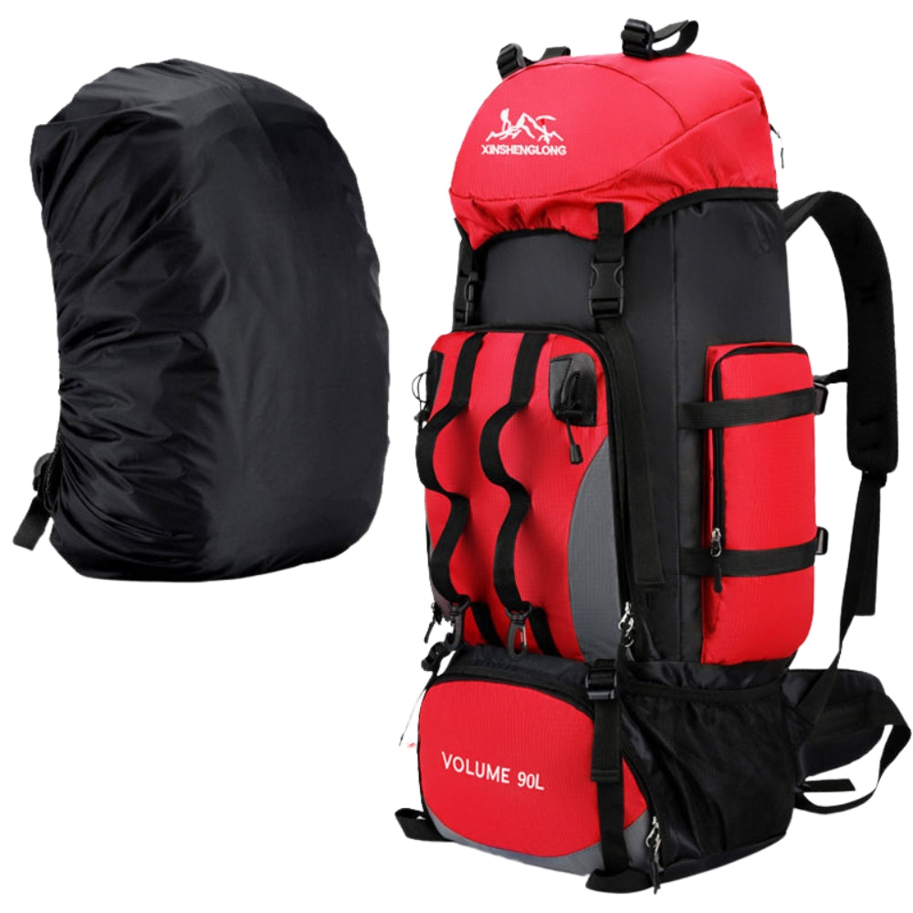90L Waterproof Hiking Backpack – Durable Trekking & Camping Travel Bag