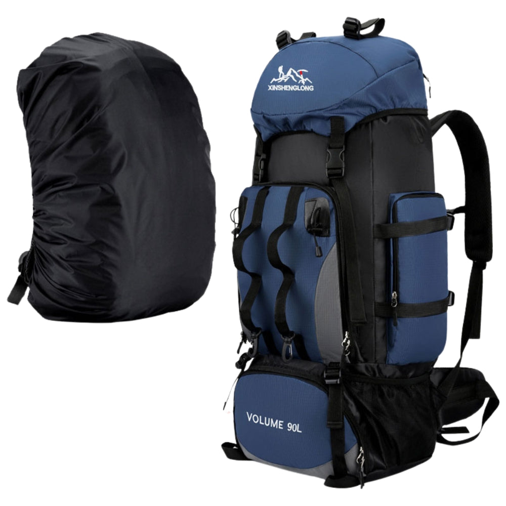 90L Waterproof Hiking Backpack – Durable Trekking & Camping Travel Bag