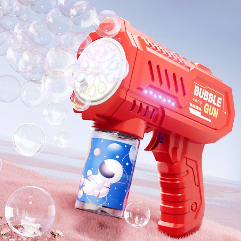 Kids Handheld  Electric Bubble Gun with 10-Hole