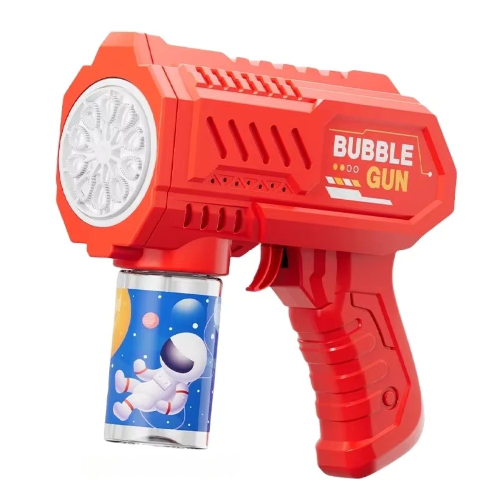 Kids Handheld  Electric Bubble Gun with 10-Hole