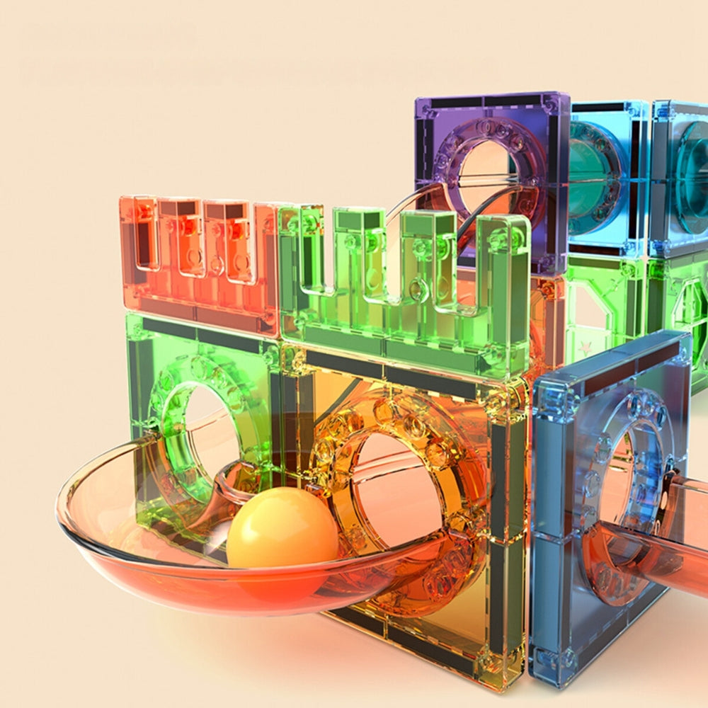 Magnetic Light-Up Tiles 3D Building Blocks for Kids – Educational Construction Toys