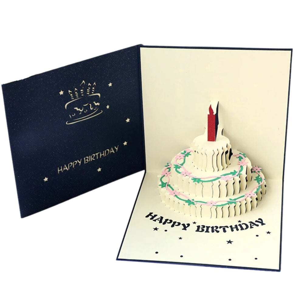 3D Light Music Birthday Greeting Card