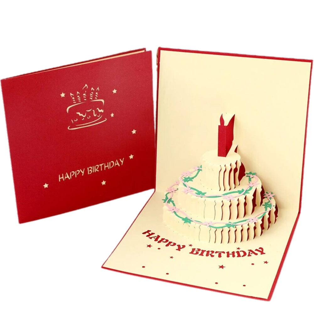 3D Light Music Birthday Greeting Card