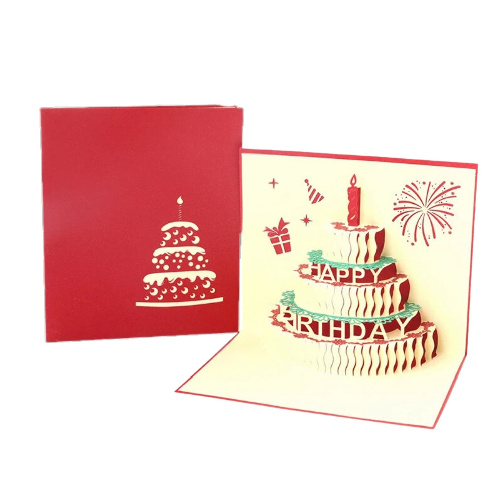 3D Light Music Birthday Greeting Card
