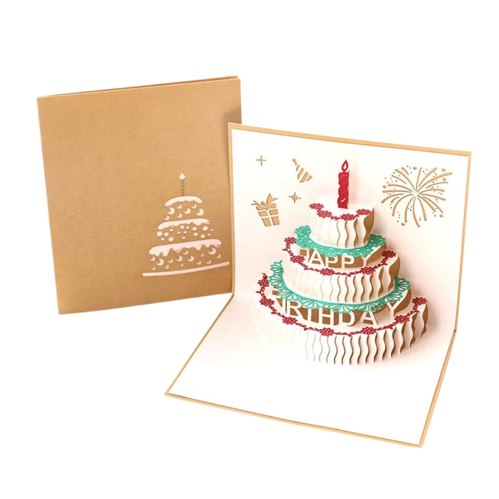 3D Light Music Birthday Greeting Card
