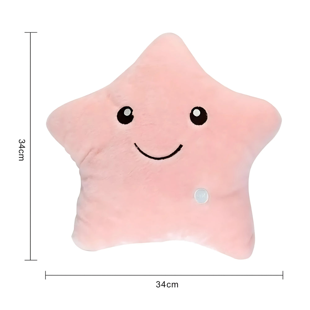 Luminous Star Pillow Plush Toy Decorative Cushion
