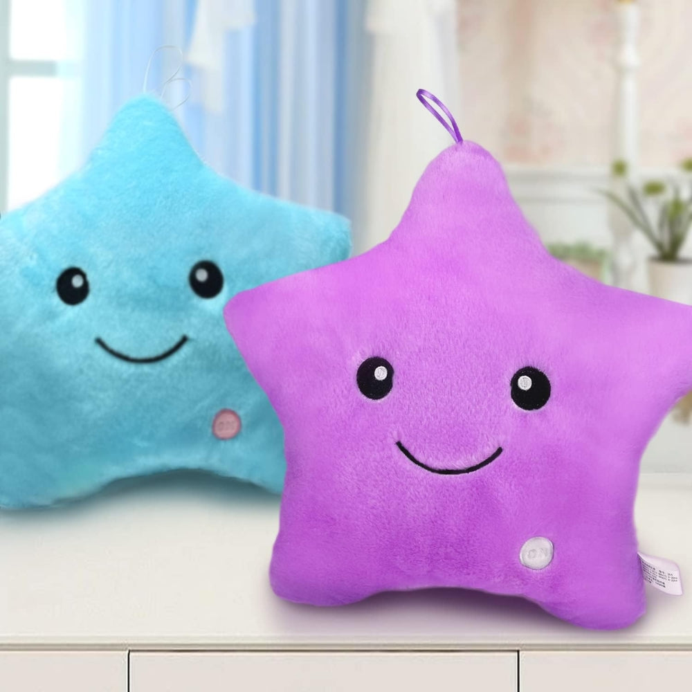 Luminous Star Pillow Plush Toy Decorative Cushion