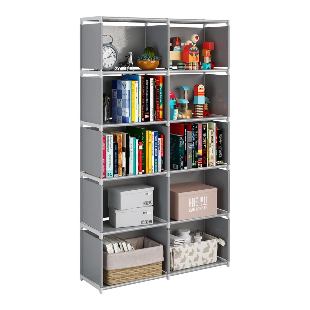 10 Cube Modern Storage Shelf Bookcase Organizer