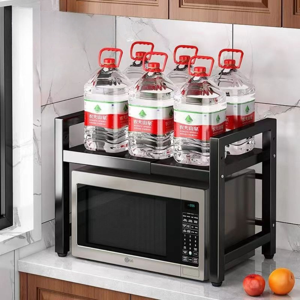 Microwave Oven Rack Stand Kitchen Expandable Storage Shelf