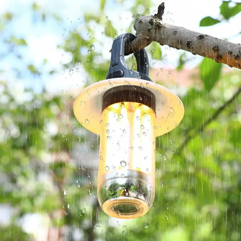 Rechargeable LED Portable Super Bright Flashlight Work Light Waterproof Camping Light