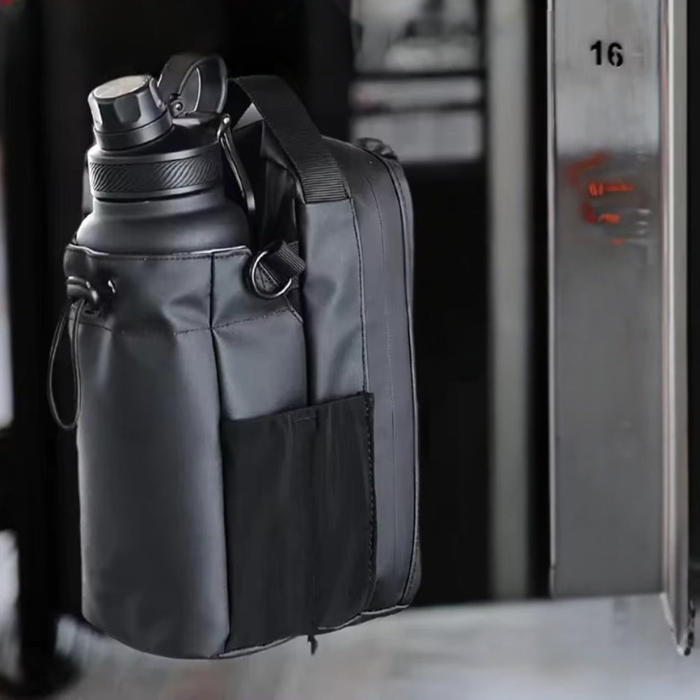 Magnetic Gym Bag Huge Capacity with Phone and Water Bottle Pouch