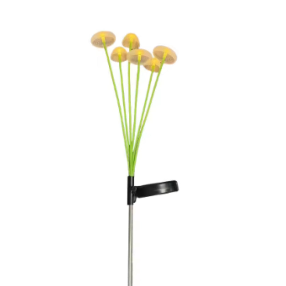 LED Solar Mushroom Lights Waterproof Yard Patio Pathway Jellyfish for Garden Ambiance