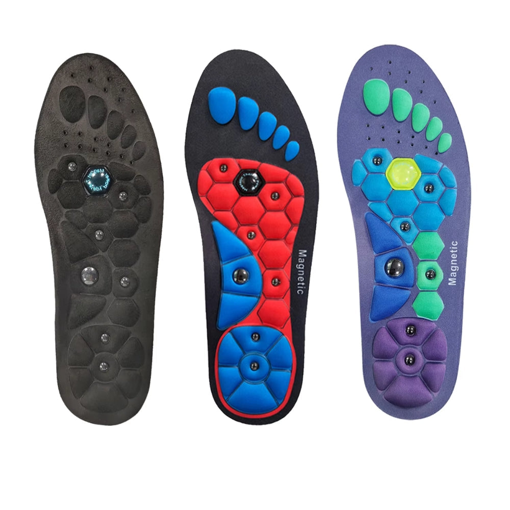 Magnetic Therapy Sports Insoles for Foot Massage and Weight Loss