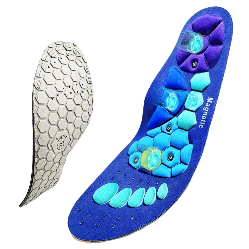 Magnetic Therapy Sports Insoles for Foot Massage and Weight Loss