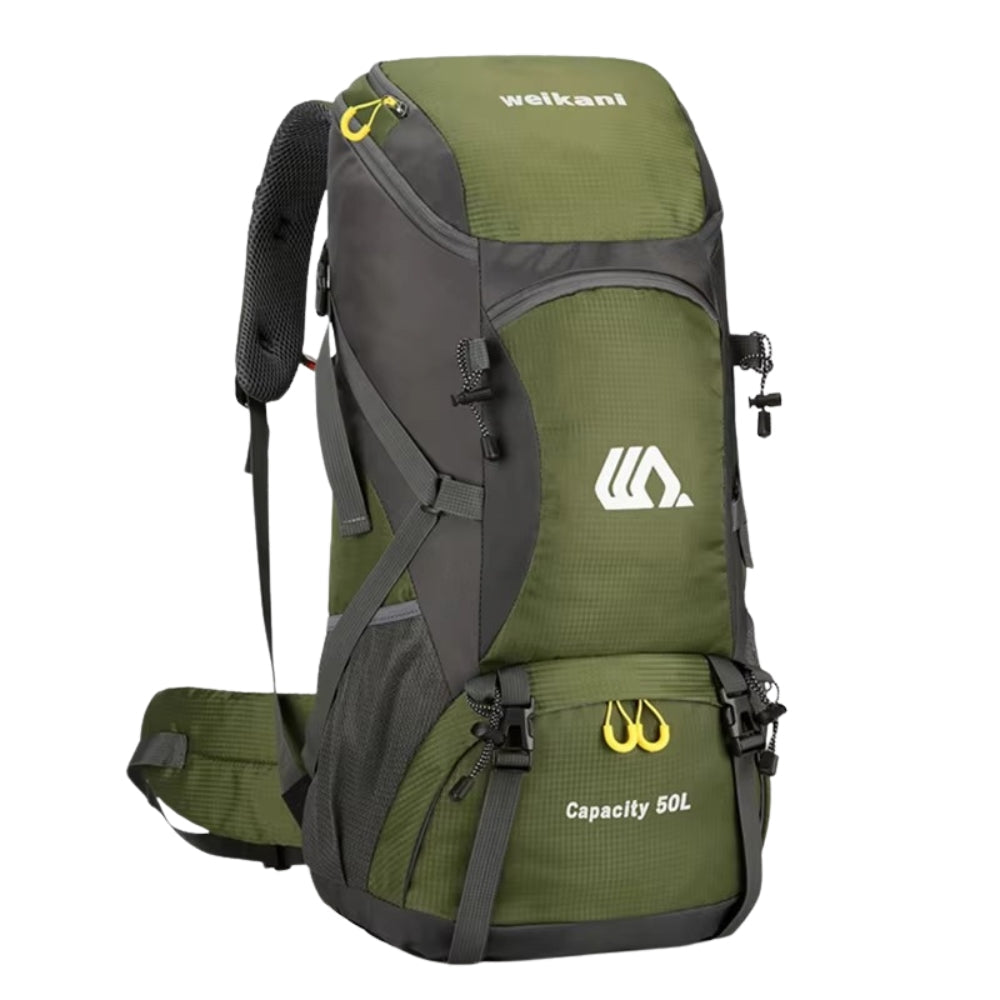 50L Travel Backpack Waterproof Hiking Camping Rucksack for Outdoor Sports